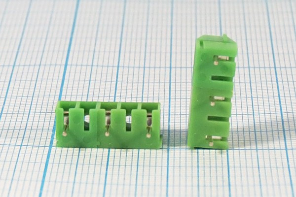 Клеммник наборный, контакты 3P7,62, на плату, 350-03P-24