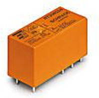2-1393240-7, Реле питания, SPST-NO, 12 В DC, 16 А, TE - RT1 Inrush Series, Сквозное Отверстие