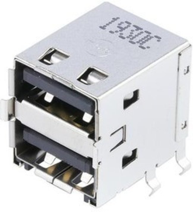 67298-3090, USB Connectors USB REC 8P RA SHLD TYPE A AUFL