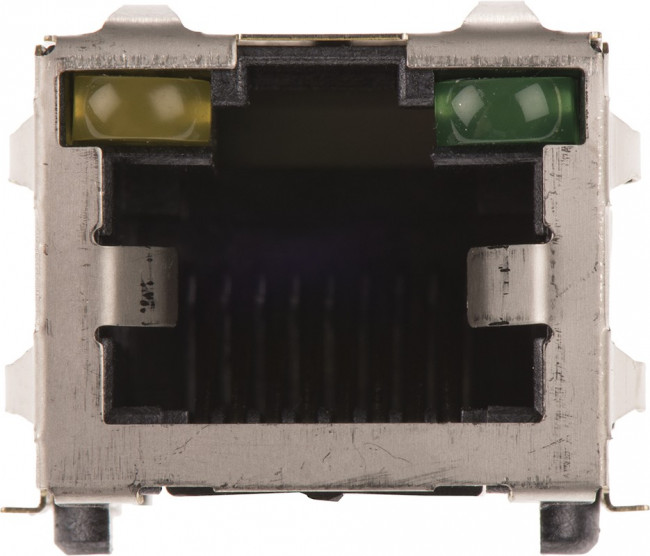 6339191-1, Модульный разъем, Cat5, Модульный, Гнездо, 8 контакт(-ов), 8 вывод(-ов), 1 порт(-ов)