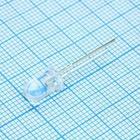 FYL-5012SURC1C, Светодиод 5мм/красный/625нм/ 4000мкд/прозрачный/15°