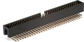 BH-60R (DS1013-60R) (IDC-60MR), Вилка на плату угловая 60 конт. 2,54мм BH-60R (DS1013-60R) (IDC-60MR), Вилка на плату угловая 60 конт. 2,54мм