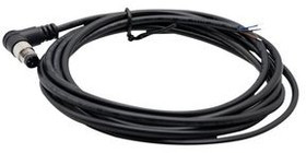 RND 205-01147, Circular Connector, M8, Socket, Straight, Poles - 4, Solder, Cable Mount