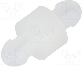 DR8G8062.5X3.0, Дистанц PCB, полиамид, Дл 3мм, защелка / защелка, UL94V-2