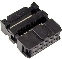 IDC-10F, Разъём на провод