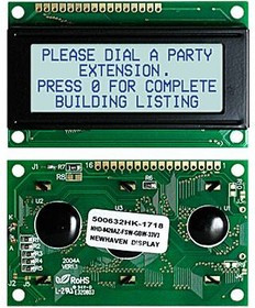 NHD-0420AZ-FSW-GBW-33V3, LCD Character Display Modules &amp; Accessories STN- GRAY Transfl 77.5 x 47.0