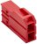 203438-2209, CONN HOUSING, PLUG, 2POS, 6.5MM, RED