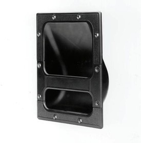 H1024, HANDLE, RECESS, ABS/ALUMINIUM