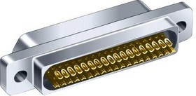 MWDM2L-9PSM, MICRO-D SUB CONN, PLUG, 9POS, SOLDER CUP