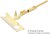 75967-112LF, PV Series Male Crimp Terminal, 26AWG Min, 22AWG Max