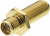 34_SMA-50-0-1/111_NE, Straight 50 RF Adapter SMA Socket to SMA Socket 18GHz 34_SMA-50-0-1/111_NE, Straight 50 RF Adapter SMA Socket to SMA Socket 18GHz