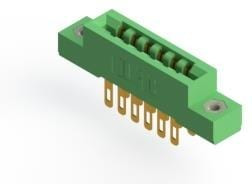 307-012-500-208, Standard Card Edge Connectors 12 POS .156" x .200" GREEN