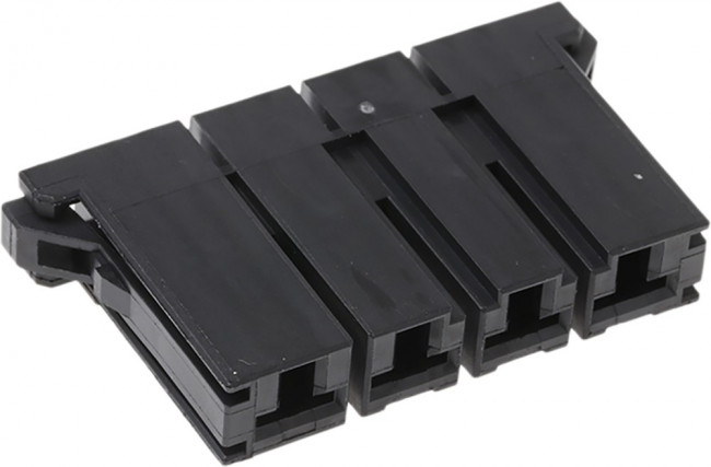 1-179958-4, 10.16mm 1x4P 4 1 NO P=10.16mm Rectangular Connectors Housings