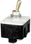 4TL1-6, Switch Toggle (ON) OFF 4PST Round Lever Screw 18A 277VAC 250VDC 372.85VA Panel Mount with Threads