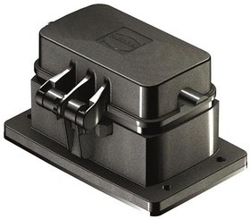 19430100312, Heavy Duty Power Connectors HanEco 10BRear House Double Lever