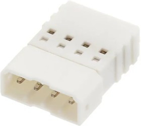 PTSM 0,5/ 4-PI-2,5 WH, Съемная клеммная колодка, 2.5 мм, 4 вывод(-ов), 26AWG до 20AWG, 0.5 мм², Вставной, 6 А