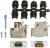 D45ZK25-DM25S-K, D45ZK 25 Way D-sub Connector