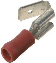 EDV18-250P-Q, Terminals Insulated Vinyl Piggy Back - 250 Series