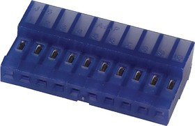 4-640442-0, Conn IDC Connector F 10 POS 2.54mm IDT RA Cable Mount Box/Carton