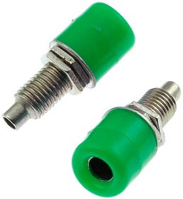 Z011 4mm panel jack GREEN