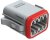 AT06-08SA, Automotive Connectors Plug, 8 Way, Key A AT06-08SA, Automotive Connectors Plug, 8 Way, Key A