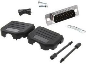 MHDPPK15-HD26MS-K, D-Sub Connector Kit, DA-26 Plug, Solder, Polyamide 6.6 MHDPPK15-HD26MS-K, D-Sub Connector Kit, DA-26 Plug, Solder, Polyamide 6.6