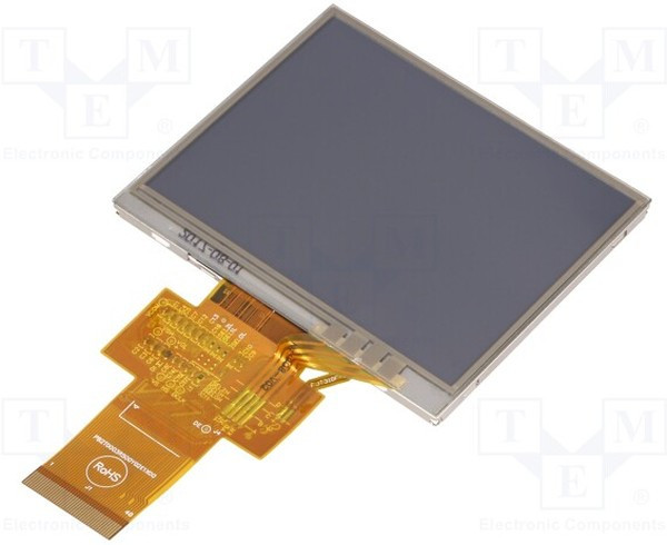 RFC350Y-AIW-DNS, Дисплей: TFT, 3,5", 320x240, Подсвет: LED, Размер окна: 72,1x54,6мм RFC350Y-AIW-DNS, Дисплей: TFT, 3,5", 320x240, Подсвет: LED, Размер окна: 72,1x54,6мм