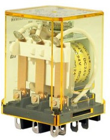 RR3B-UDC24, PCB Power Relay RR 3CO 10A DC 24V 400Ohm