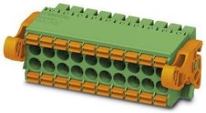 1790661, Pluggable Terminal Blocks 20 Pos 3.5mm Dbl Row Plug 24-16AWG Sprin