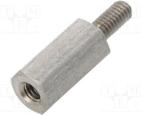 TFM-M2.5X10/DR242, Дистанцирующая стойка с резьбой, 10мм, Внутр.резьба: M2,5