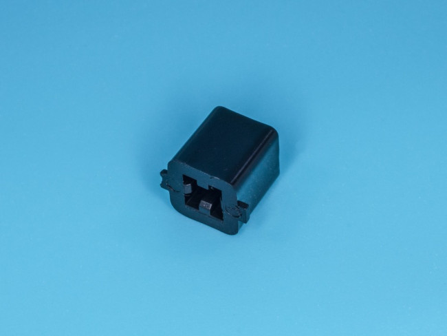 PSM1-K-1-B, Колпачок квадратный для мини кнопки, черный