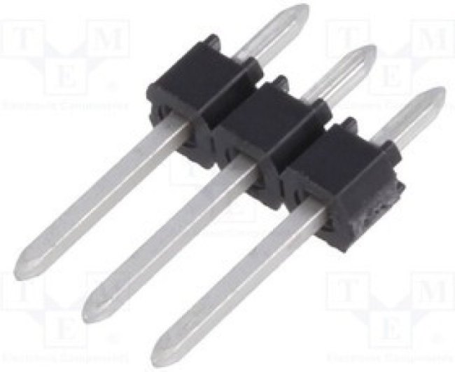 MX-90120-0123, Штыревая планка, штыревой, C-Grid III, "папа", PIN: 3, прямой, ТНТ