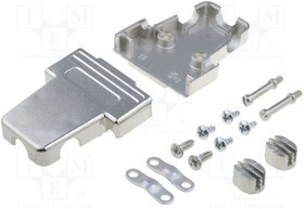 TRI-M-15-K, Корпус для разъемов D-Sub, D-Sub HD 26pin,D-sub 15pin, UNC4-40