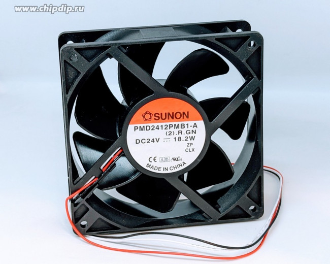 Вентилятор Sunon PMD2412PMB1-A 24v 18.2W 120x38 3pin