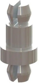 MSPE-20-01, Standoffs &amp; Spacers CB Spt,Mini,Natural,1 1/4 in Spc, CB Spt,Mini,Natural