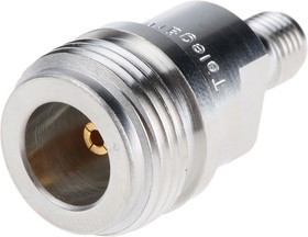J01027B0017, Straight RF Adapter N Socket to SMA Socket