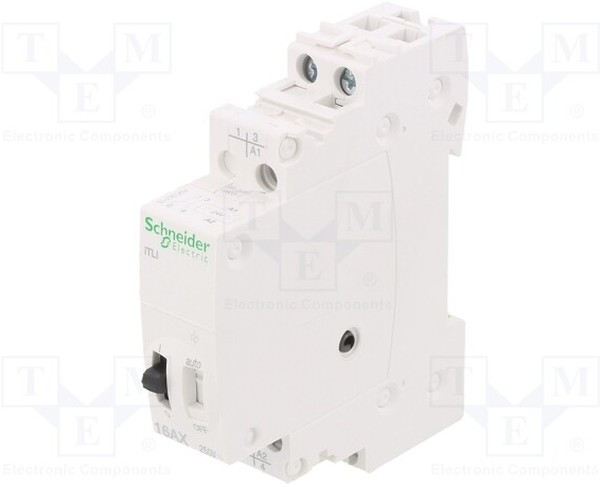 A9C30115, Реле, установочное, бистабильное, SPST-NO + SPST-NC, Монтаж, DIN