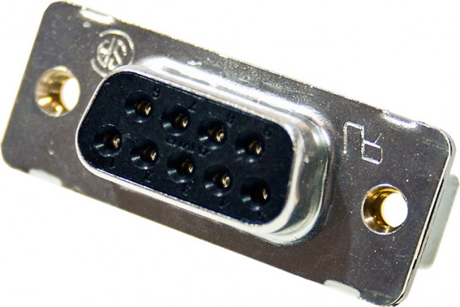 5747150-8, D-SUB розетка 9 контактов, корпус 1, HD20