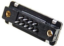 5747150-8, D-SUB розетка 9 контактов, корпус 1, HD20