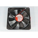 Вентилятор постоянного тока 12 Вольт, 120x120x25мм, подшипник скольжения, 2200об/мин, вент 120x120x2