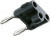 BP-217 (черный), Штекер сдвоенный