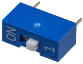DS-01B-V, DIP переключатель 1 поз. (=SWD1-1 ВДМ1-1, KFC581GTP-4P, RS-01)