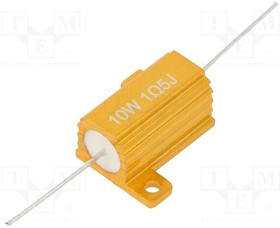 AHP10W-1R5J, Резистор: проволочный, с радиатором, 1,5Ом, 10Вт, ±5%, 50ppm/°C