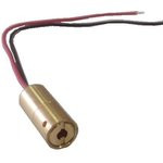 S-6, Лазерный модуль d8x18mm, точка, 5мВт, красный, 650нм