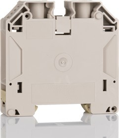 1820840000, W Series Dark Beige Feed Through Terminal Block, 70mm², Single-Level, Screw Termination