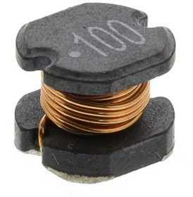 74477410, Wurth, WE-PD2 Unshielded Wire-wound SMD Inductor with a Ferrite Core, 10 µH ±20% 2.2A Idc