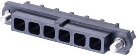 M80-263F106-00-00, Корпус разъема, Datamate Mix-Tek M80, Гнездо, 6 вывод(-ов), 4 мм