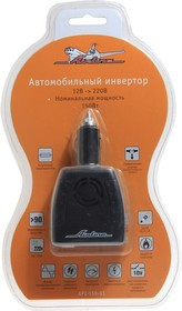 API-150-01, Преобразователь напряжения (инвертор) 12-220V 150Вт AIRLINE API-150-01, Преобразователь напряжения (инвертор) 12-220V 150Вт AIRLINE