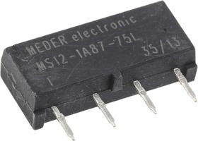MS12-1A87-75L, Reed Relays 1 From A 12 V Micro SIL