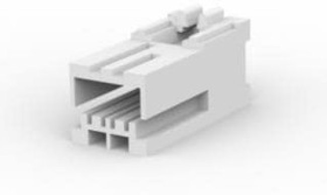 316086-1, 2.5mm 1x2P 2 1 NO P=2.5mm Rectangular Connectors Housings
